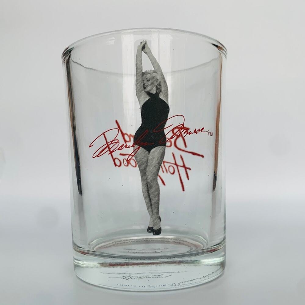 Marilyn Monroe Bernard Of Hollywood Glass Cup